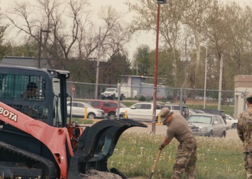 132d Civil Engineer Squadron Conducts Base Cleanup