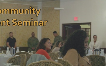 Marine Corps Installations Pacific hosts a community engagement symposium.