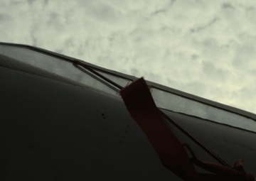 Intergalactic: KC-135 Stratotanker refuels Navy P-8A Poseidon over Red Sea