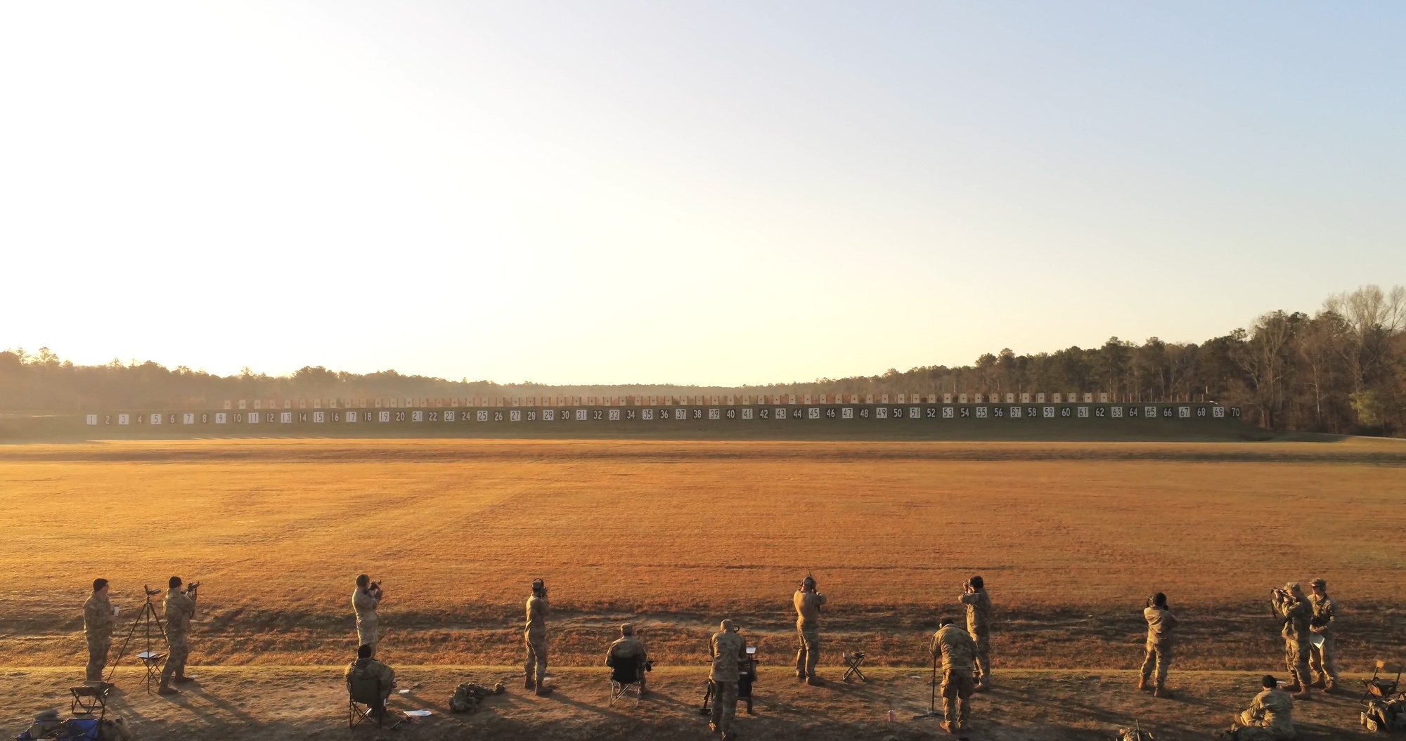 The U.S. Army Marksmanship Unit hosts the 2025 U.S. Army Small Arms Championships or All Army at Fort Benning, Ga. Mar. 12, 2025. The competitors come from all components for across the Army as well as ROTC cadets.