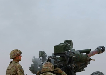 U.S. Army Soldiers Hone Artillery Precision in Howitzer LFX at AAAB