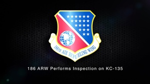 186 ARW Performs Inspection on KC-135