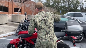 Submarine Group Ten Motorcycle broll