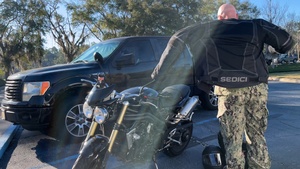 Submarine Group Ten Motorcycle broll