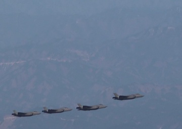 USAF, ROKAF and USN F-35s integrate during FS25