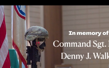 Command Sgt. Maj. Denny J. Walker