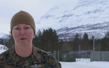 Exercise Joint Viking 25: Master Chief Petty Officer April Merriman, 2d Marine Division, interview