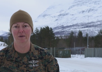 Exercise Joint Viking 25: Master Chief Petty Officer April Merriman, 2d Marine Division, interview