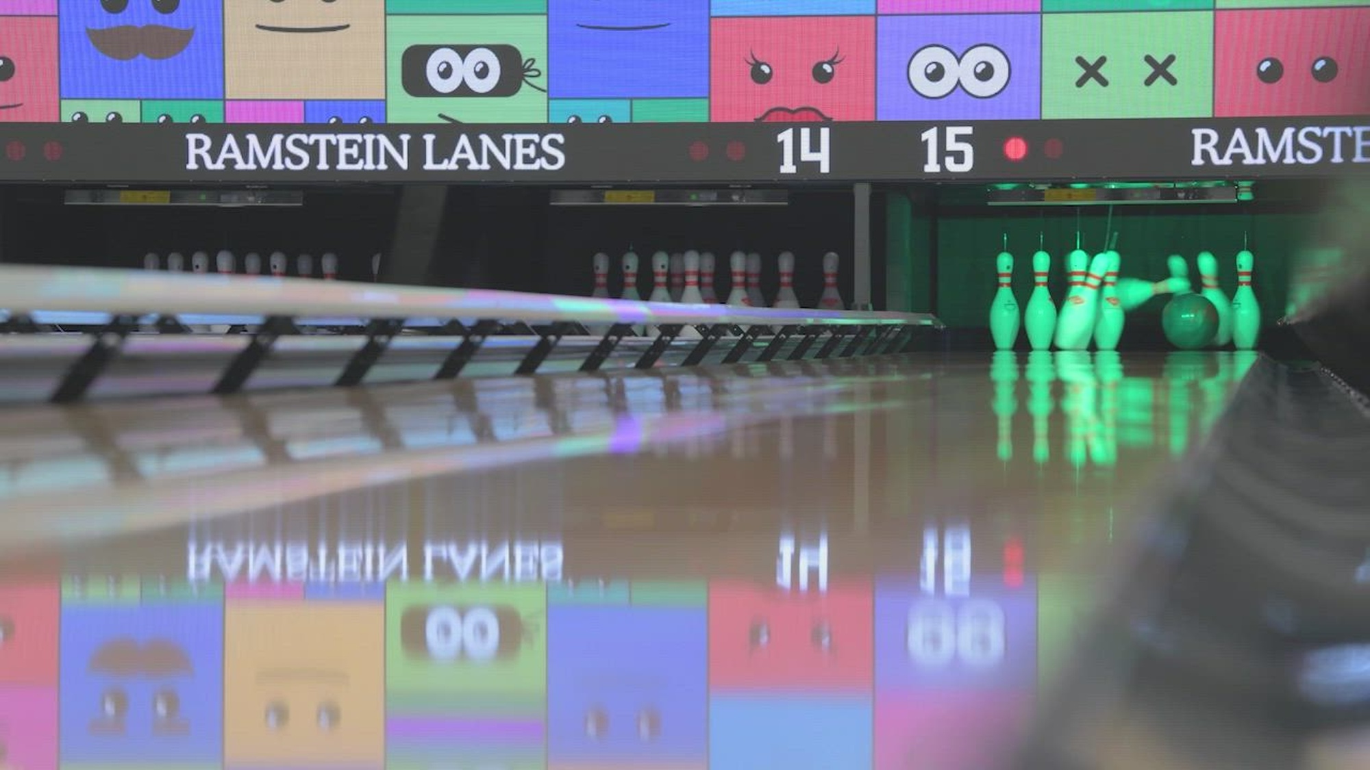 A massive renovation to the Ramstein Bowling Center on Ramstein Air Base, Germany, was unveiled to 86th Force Support Squadron members at a grand opening event on March 6, 2024. Ramstein and Vogelweh Bowling Centers General Manager Robert Slover, and Program Coordinator Diana Burton details the overhaul and how the renovation will impact customers. (Defense Media Activity video by Staff Sgt. Ryan C. Grossklag)