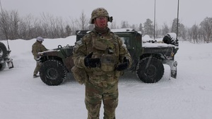 MLRS battalion commander discusses long-range precision fires in the Arctic during exercise in Norway