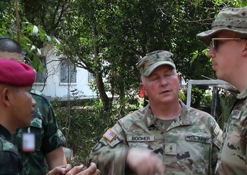 US Army Soldiers and Royal Thai Army Conducts Jungle Survival Training during Hanuman Guardian 2025