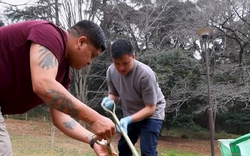 U.S. Soldiers in Yokohama Strengthen Community Ties by Volunteering For Local Park Cleanup