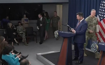 Chief Pentagon Spokesman Holds Briefing