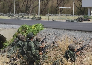 US Army and Royal Thai Army Conducts Bounding and Breaching Training during Hanuman Guardian 2025