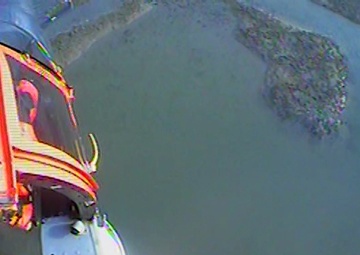 Coast Guard Air Station Savannah rescues stranded boater near St. Helena Sound, South Carolina