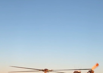 UH-72 Lakota Helicopter Run Up