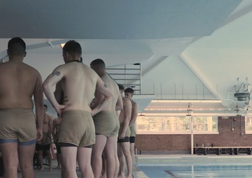 Marine Corps Instructors of Water Survival (Week One - B-Roll)