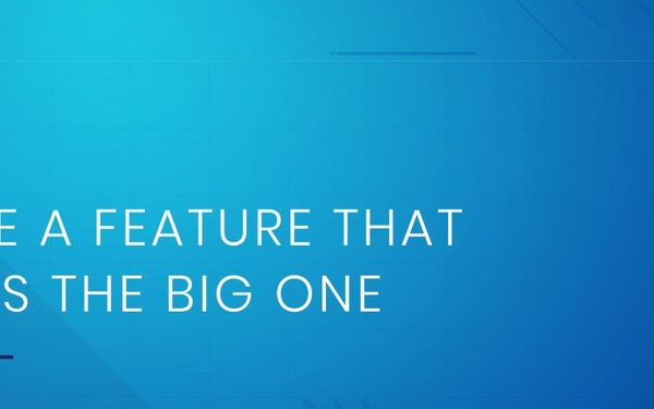 Write a Feature that Lands the Big One