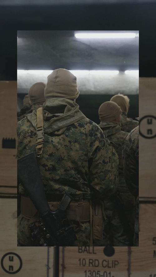 Japan-based Marines shoot at range
