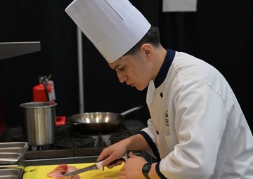 49th annual Joint Culinary Training Exercise CSSN Alejandro Escobar, Student Chef of the Year