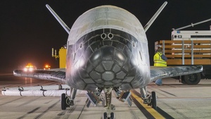 SLATED VERSION - Around the Air Force: X-37B Returns from Space, New Concierge Cell Aids Pilots, True North+