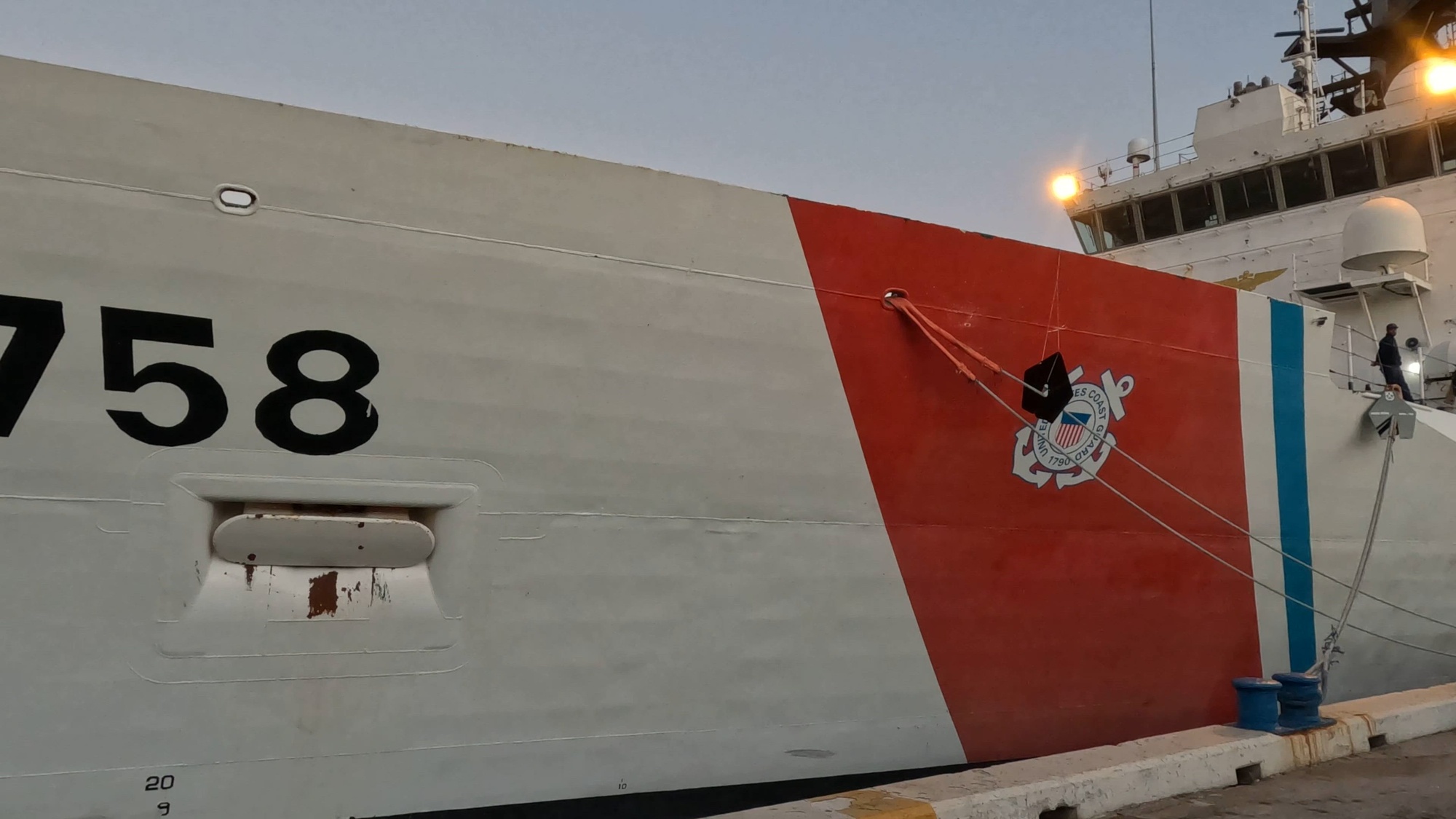 The crew of U.S. Coast Guard Cutter Stone offloaded approximately 45,600 pounds of
illicit narcotics worth more than $517.5 million at Port Everglades, March 20, 2025. The seized contraband was the result of 14 interdictions in international waters of the Eastern
Pacific Ocean, and 35 suspected smugglers were transferred ashore to face federal prosecution
in U.S. courts.