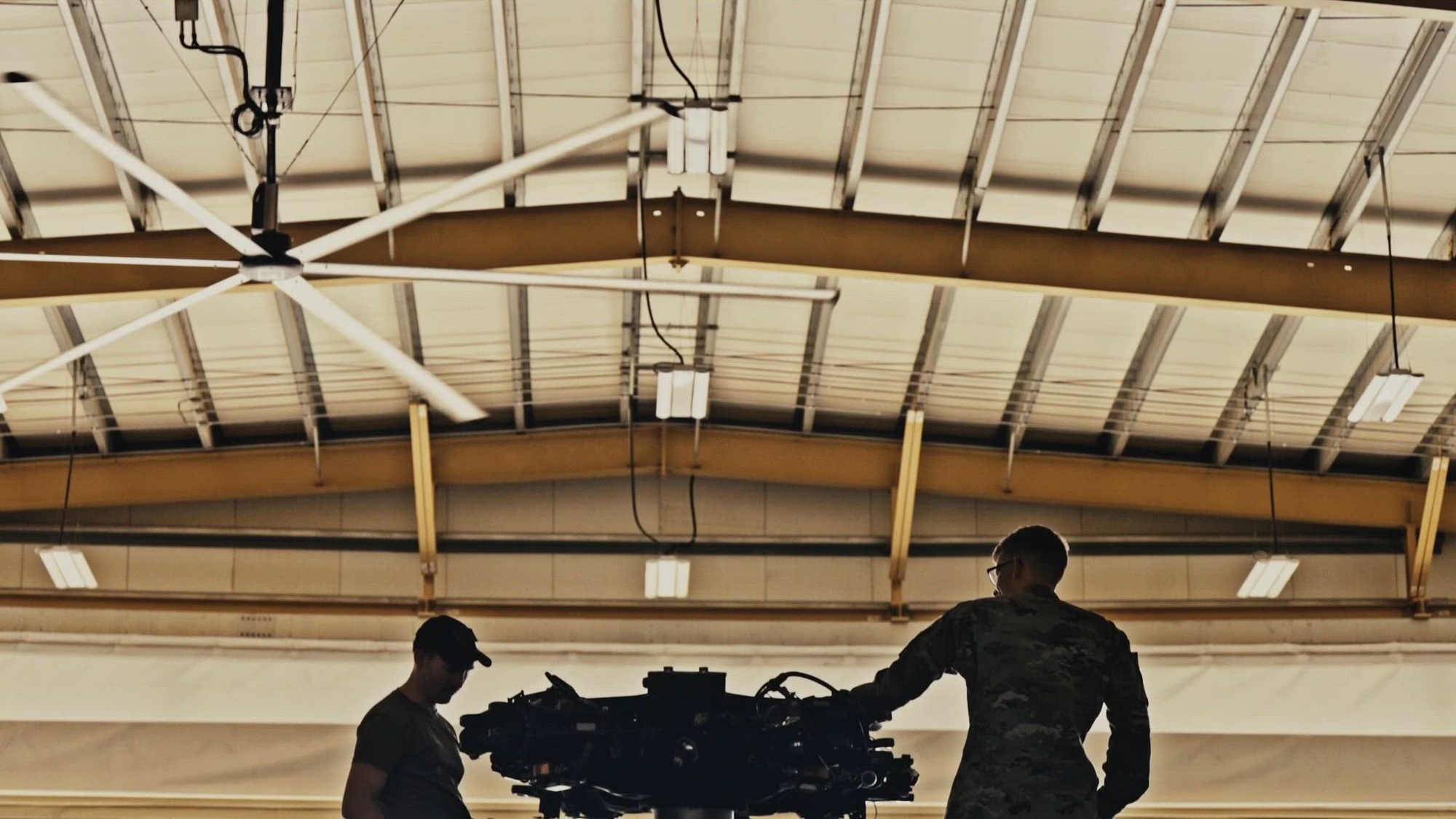 U.S. Army Soldiers assigned to the 101st Combat Aviation Brigade (101 CAB), 101st Airborne Division (Air Assault) conduct maintenance on a UH-60 Blackhawk, March 21, 2025. The 101st CAB provides critical aviation capabilities to ground forces. (U.S. Army video by Staff Sgt. Vincent Levelev)
