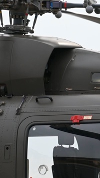 Cut:UH-72 Lakota helicopter flight