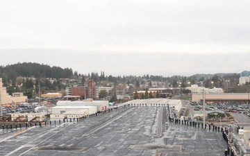 USS Nimitz (CVN 68) departs Naval Base Kitsap