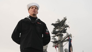USS Nimitz (CVN 68) departs Naval Base Kitsap