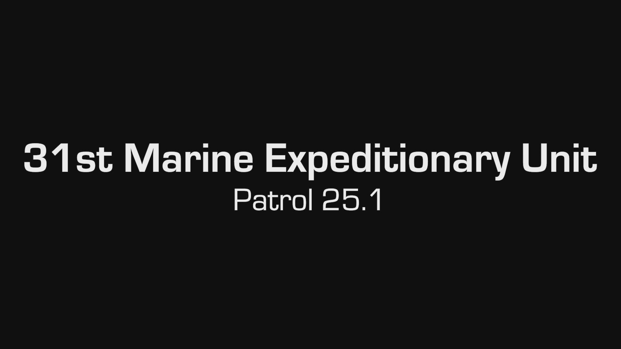 U.S. Marines and Sailors with 31st Marine Expeditionary Unit, conduct Patrol 25.1 in Okinawa, Japan, Jan. 18-Mar. 7, 2025. The patrol ranged from mission essential operations to bilateral training events across Japan and its islands.  The 31st MEU, the Marine Corps’ only continuously forward-deployed MEU, provides a flexible and lethal force,   ready to perform a wide range of military operations as the premiere crisis response force in the Indo-Pacific region. (U.S. Marine Corps video by Cpl. Angel Diaz Montes De Oca)