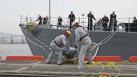 USS Warrior Arrives in Kobe, Japan