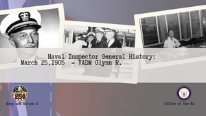 NAVIG History—A Legacy Forged in the Depths:  Vice Admiral Glynn Donaho