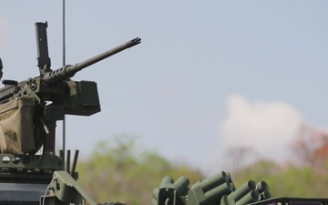 US Army and Royal Thai Army Soldiers Conduct Stryker Training during Hanuman Guardian 25