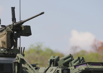 US Army and Royal Thai Army Soldiers Conduct Stryker Training during Hanuman Guardian 25