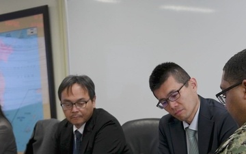 Kyushu Defense Bureau visits NBU 7