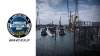 USS Hampton (SSN 767) Docking Time-lapse PNSY