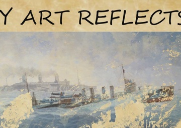 Navy Art Reflects: Dazzle Camouflage