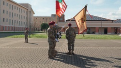 173rd Brigade Support Battalion Paratroopers Welcome New Senior Enlisted Leader During Assumption of Responsibility Ceremony