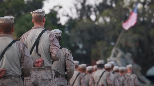 Kilo Company EGA Ceremony