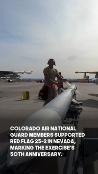 Colorado Air National Guard supports Red Flag 25-2