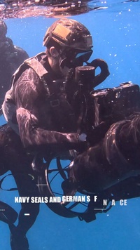 U.S. Navy SEAL and German Naval Special Ops Maritime Training