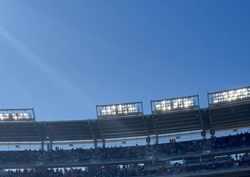 DC National Guard support Nationals Opening Day Flag Unfurling 2025