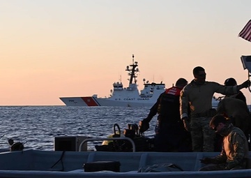 U.S. Coast Guard Cutter Kimball drug interdiction in the Eastern Pacific