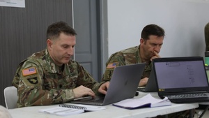 Philippine and U.S. Army Plans Together in Staff Exercise