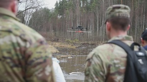 B:Roll; Recovery Efforts Continue for Missing U.S. Soldier