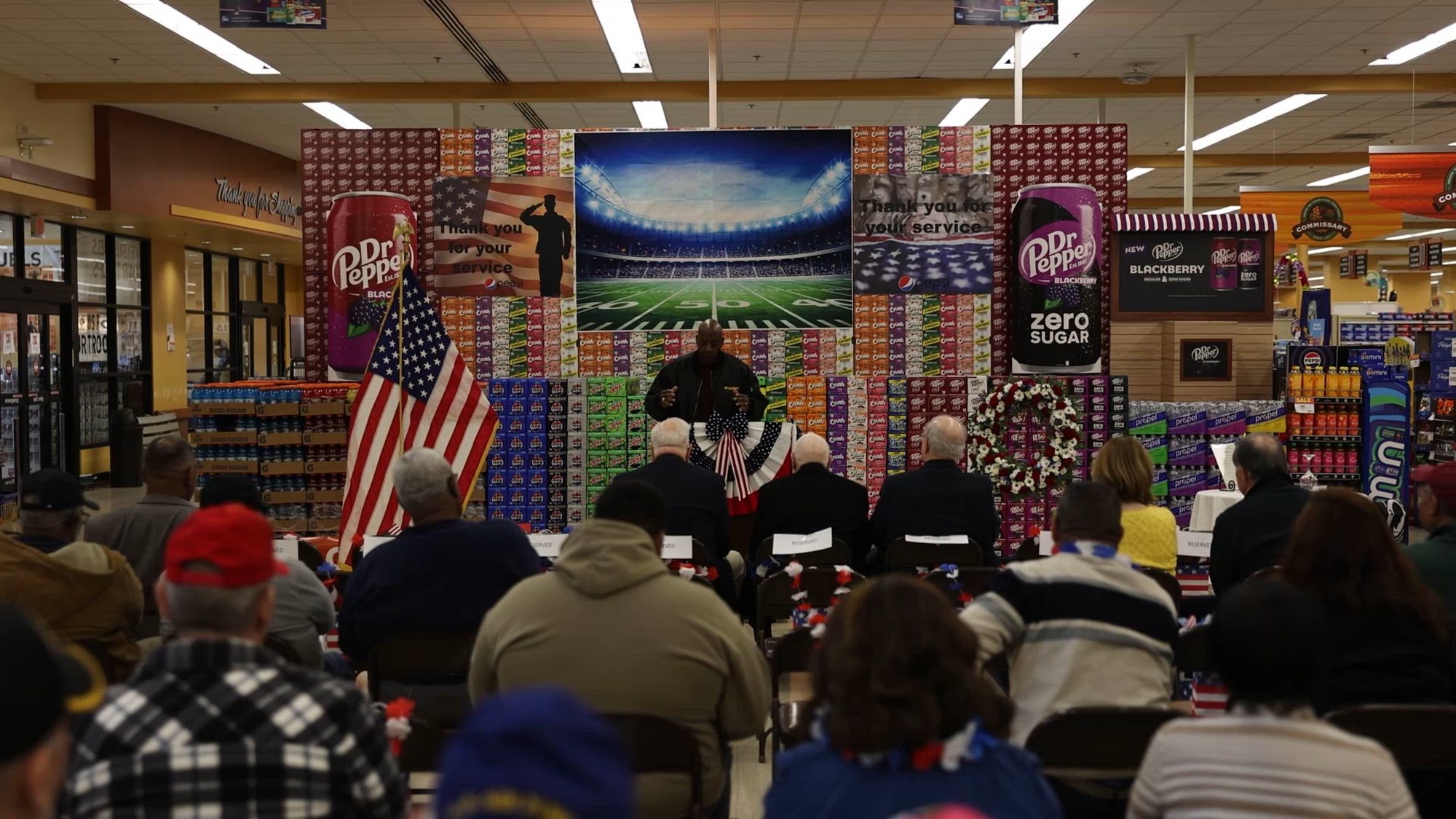 Marine Corps Base Quantico Commissary hosts a Vietnam war veteran’s ceremony on MCB Quantico, March 27, 2025. MCB Quantico hosts this ceremony annually to commemorate veterans of the Vietnam War. (U.S. Marine Corps video by Sgt. Levi J. Guerra)