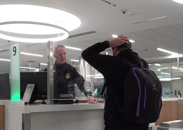 B-ROLL: San Diego Airport Passenger Processing