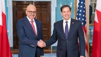 Secretary Rubio meets with Bahraini Foreign Minister Dr. Abdullatif bin Rashid Al-Zayani