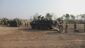 US Soldiers Training with Royal Thai Army during Hanuman Guardian 2025